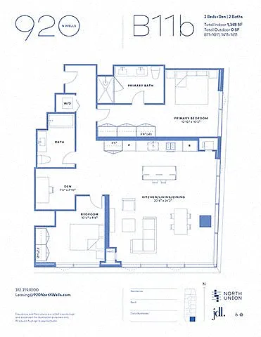 Floor plan B11B