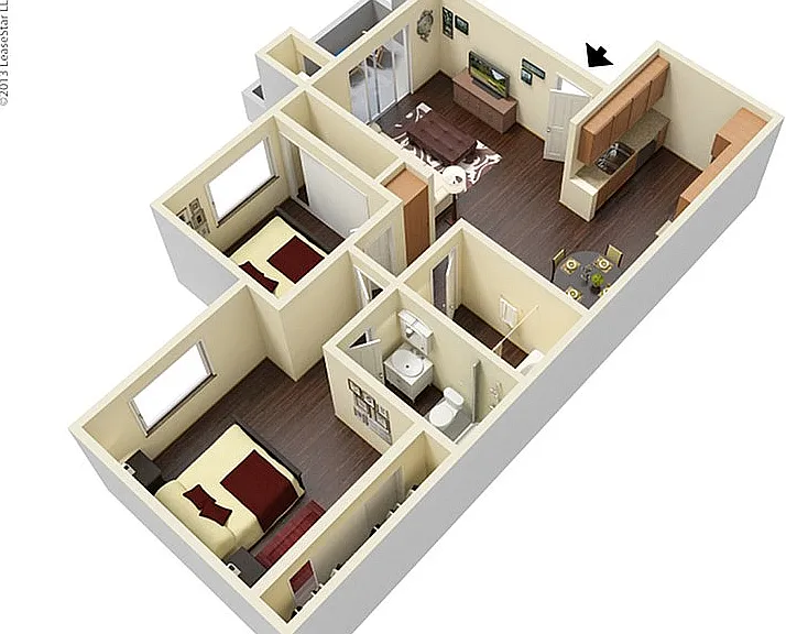 All floor plans feature hard surface wood style flooring in the living area as well as carpet in the bedroom(s). Enjoy the convenience of your own single-car garage with room for storage as well as an assigned parking space. *Direct access to the garage i
