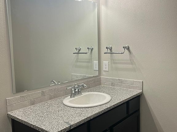 Master bathroom vanity