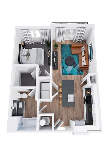 Floor plan A2