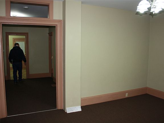 Looking out from first room