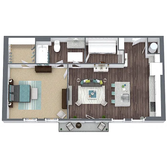 Floor plan A1
