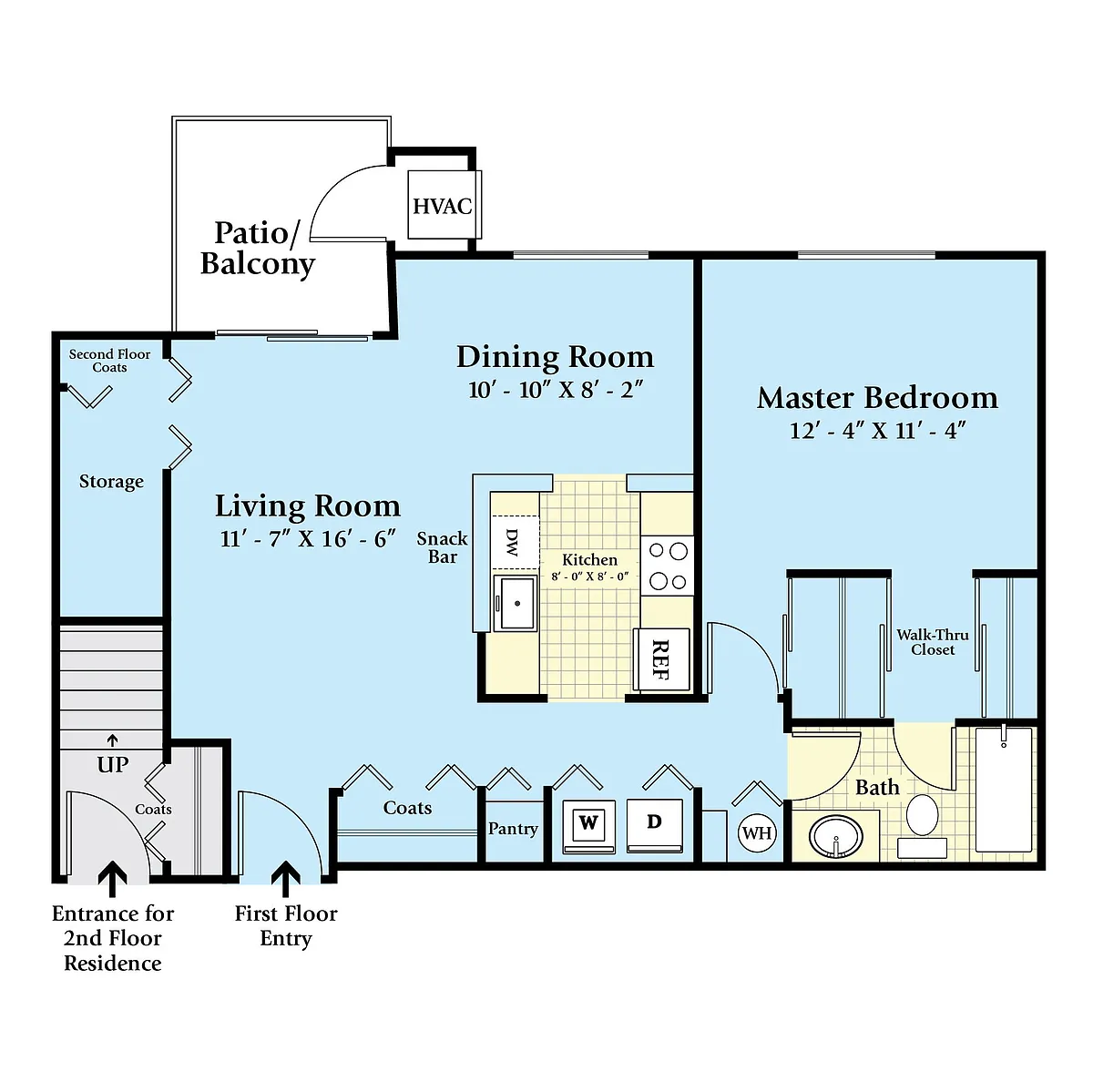 Floor plan The Dahlia
