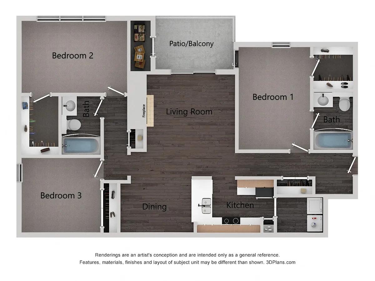 Floor plan C1