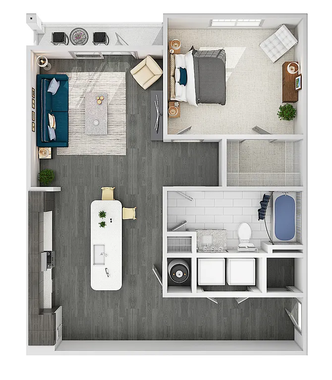 Floor plan CLAPTON