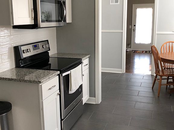 New cabinets and flooring