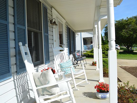 Enjoy front porch rocking