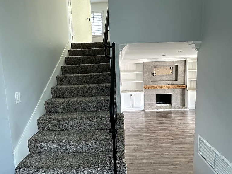 STAIRS TO UPPER AND LOWER LEVELS
