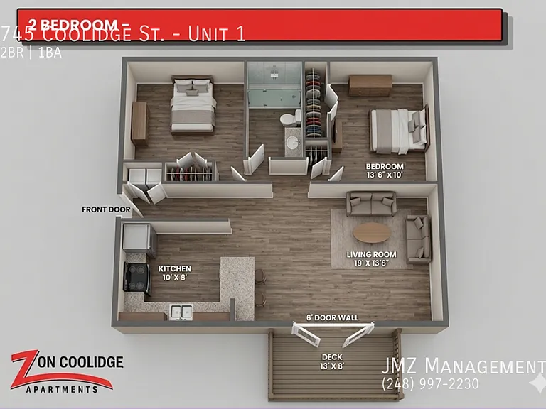 745 Coolidge St #1 — Photo 15