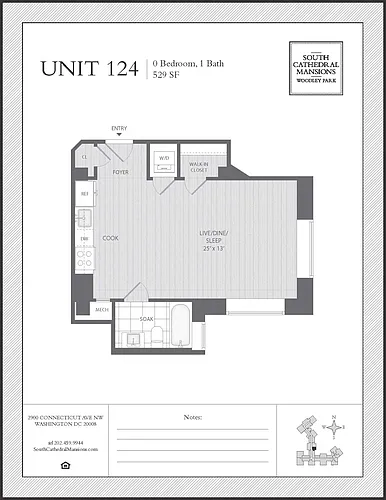 Floor plan Studio