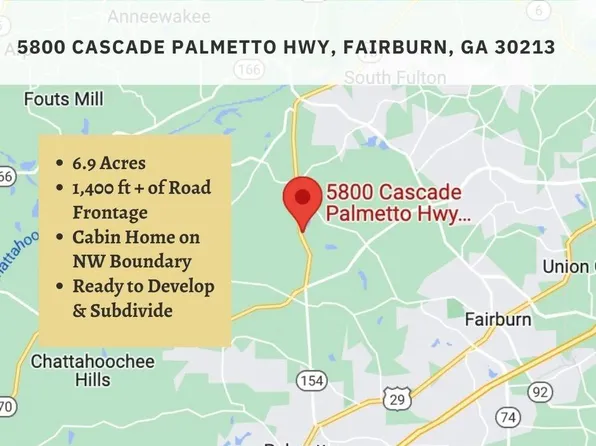 5800 Cascade Palmetto Hwy, Fairburn, GA 30213
