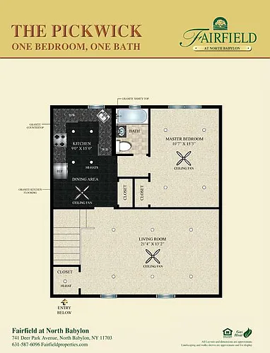 Floor plan The Pickwick