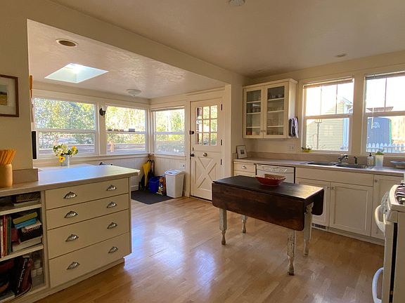 Kitchen and side entrance