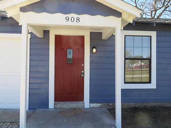 Front door of 908 unit