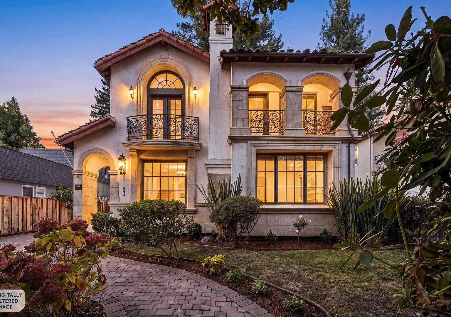 A Distinctive California Mediterranean Residence in Old Palo Alto — Photo 1