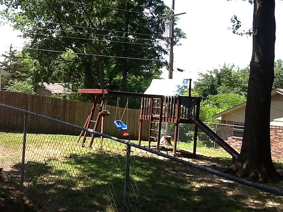 Swing set/play area for kids