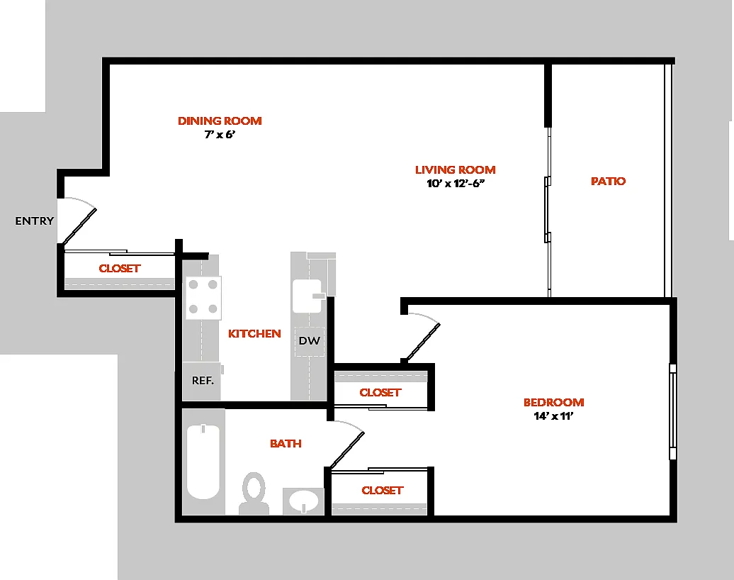 Floor plan Plan 1D