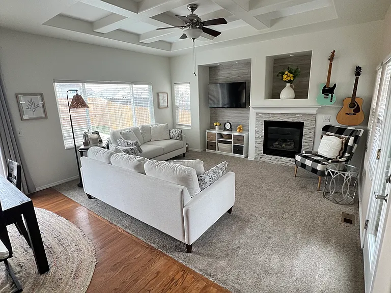 Living Room #2 with Gas fireplace
