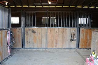 Horse barn