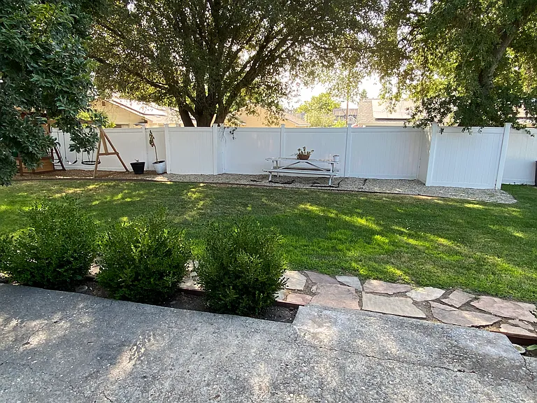 View from patio - center