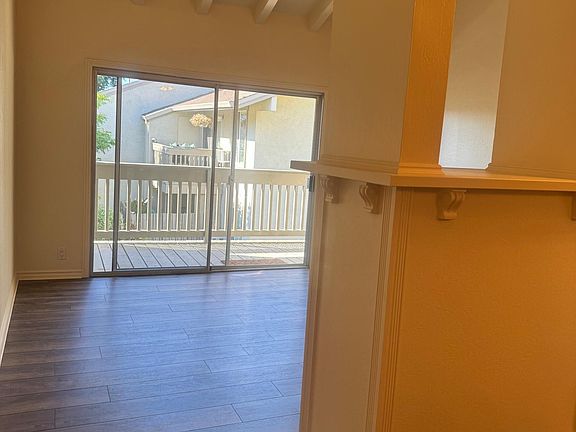 Living room and patio