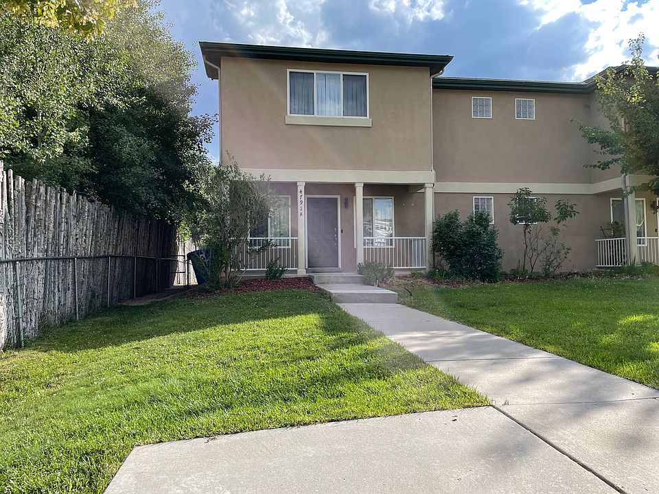 Front Yard with two off-street parking spaces
