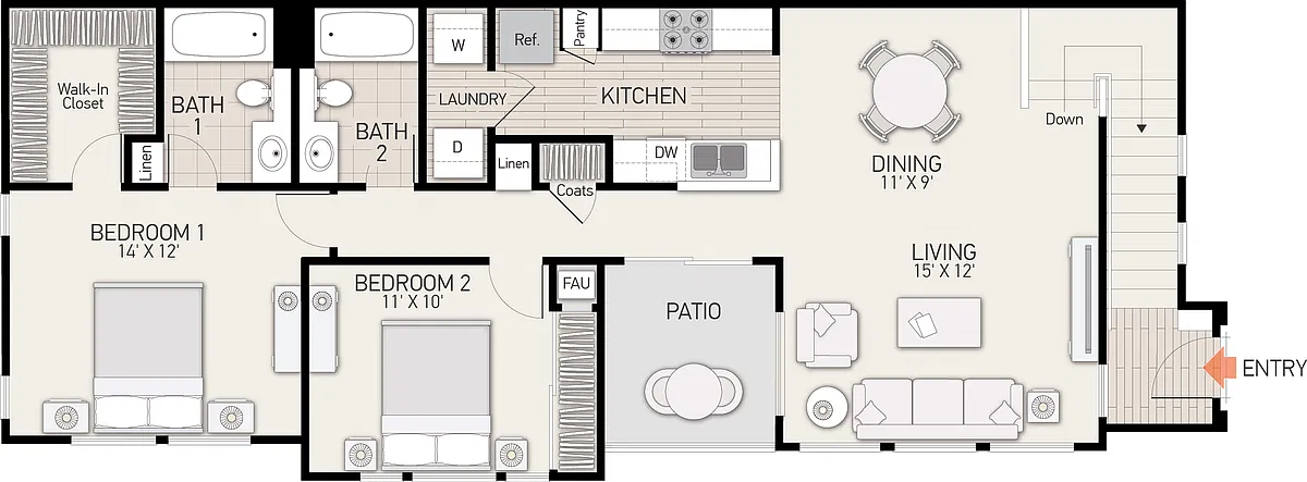 Floor plan Plan 5
