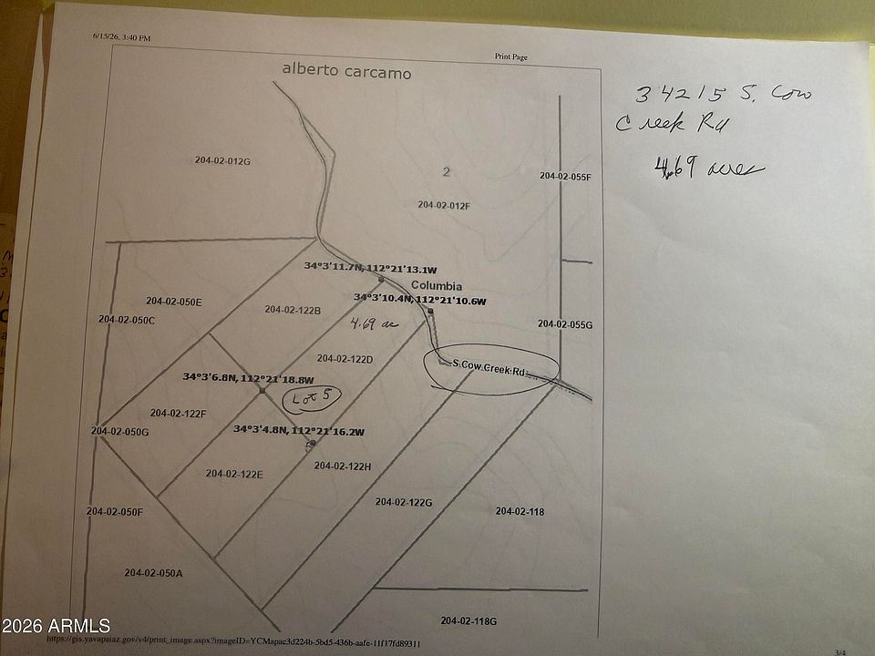 1st image of 34215 S COW CREEK Road #5
