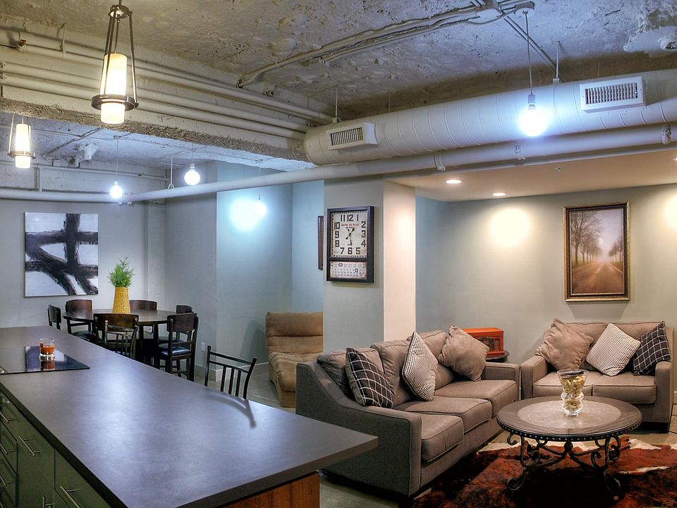 Open floor plan and large island