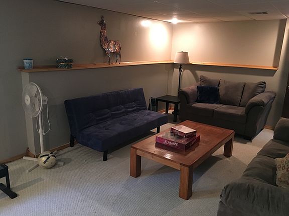 Basement living area