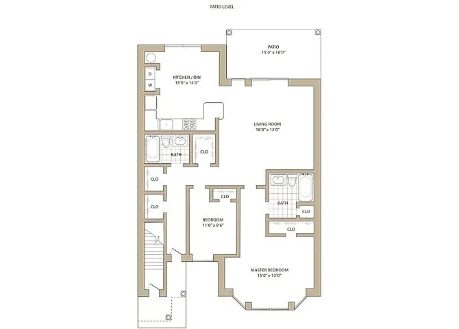 Floor plan Concord Down