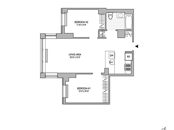 2nd image of 52-03 Center Blvd #1227