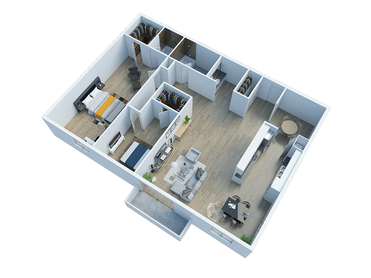 Floor plan B1