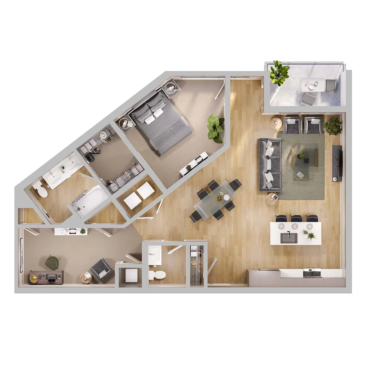 Floor plan A10D