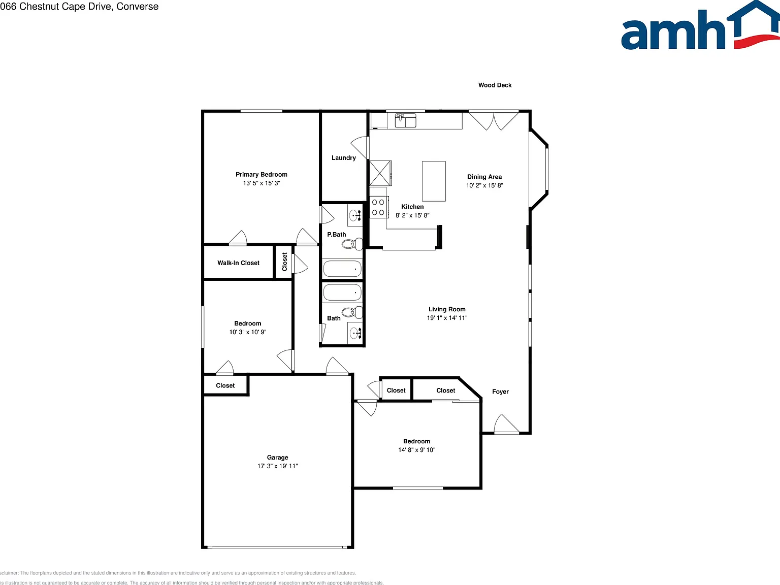 3 bed, 2.0 bath, 1520 sqft, $1,530 — Photo 2