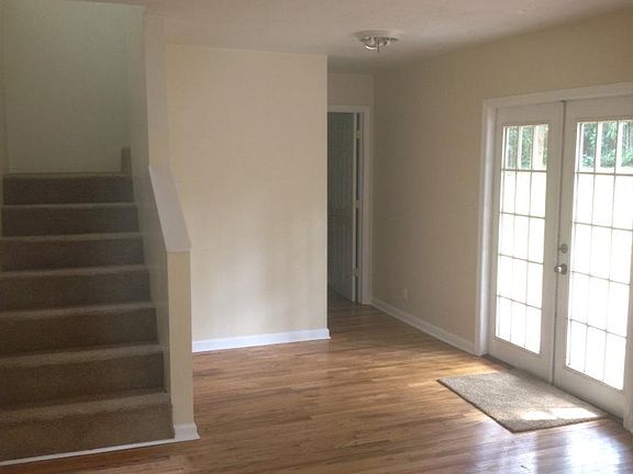 Family Room and stairs to up stairs bedroom