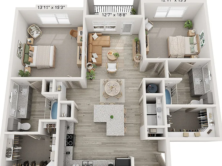 2x2 1239 sqft - B6 (zrs B6) 2x2 1239 sqft - B6 (zrs B6)