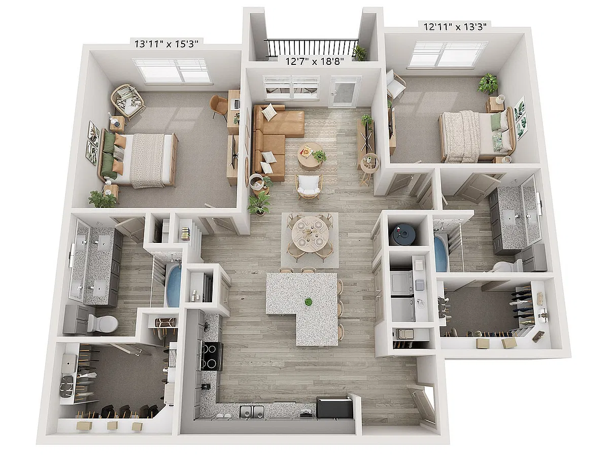 Floor plan B6