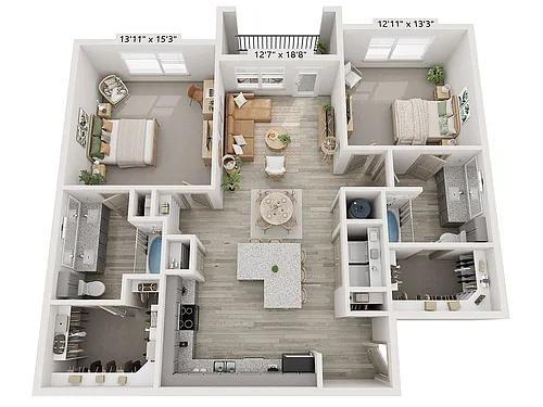 Floor plan B6