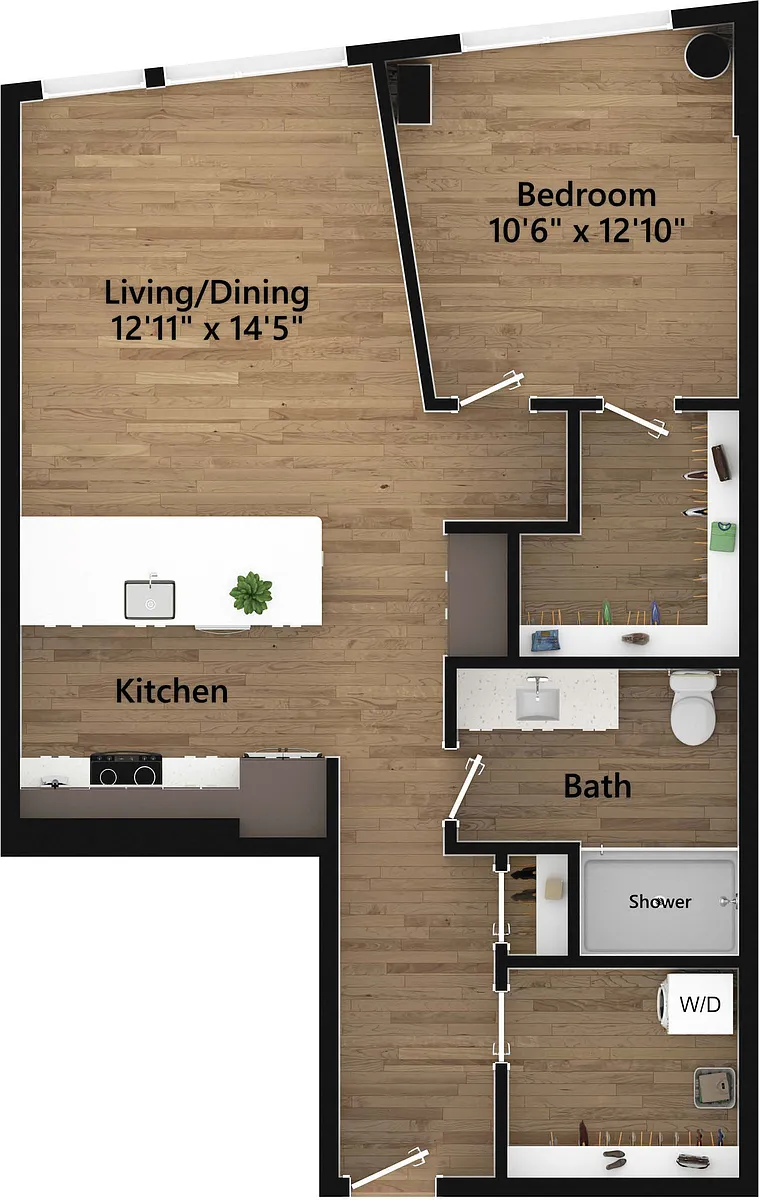 Floor plan 1101