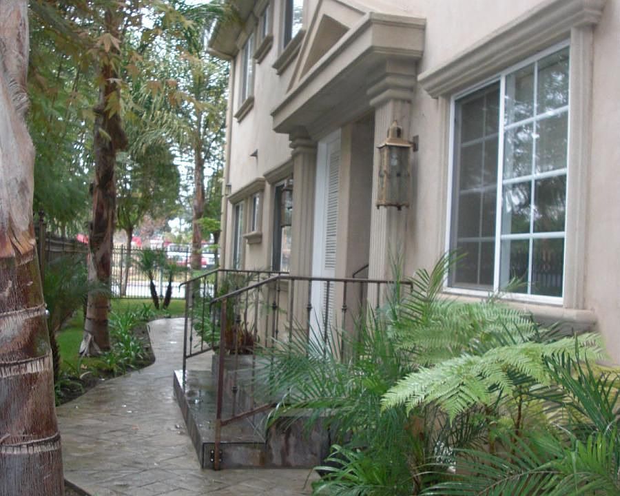 Warm entry is a welcoming site.