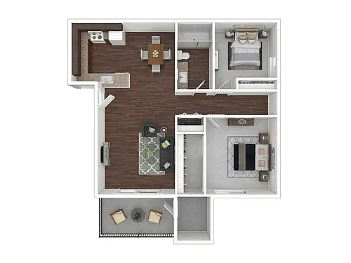 Floor plan 2 Bedroom