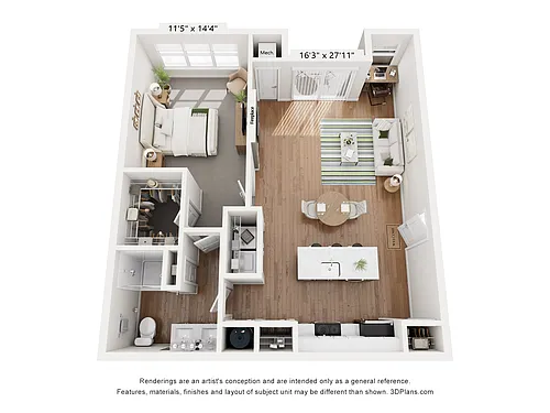 Floor plan Horizon I