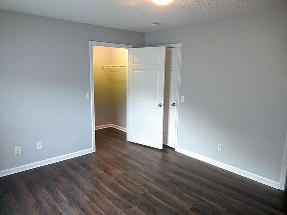 Master bedroom and closet