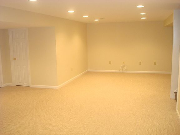 Lower level living area