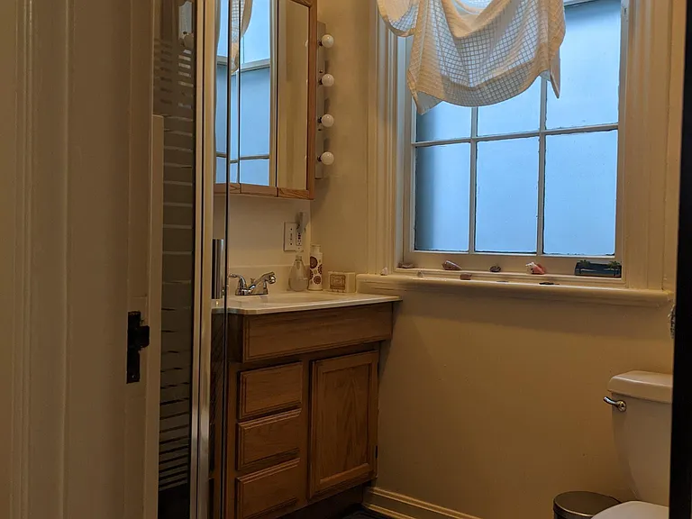 Second bathroom with shower.