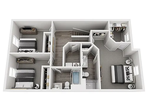 Floor plan Townhome
