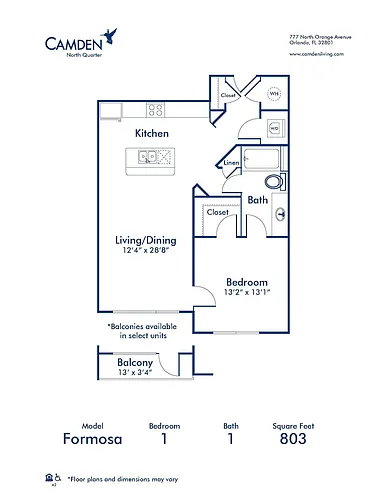 Floor plan Formosa