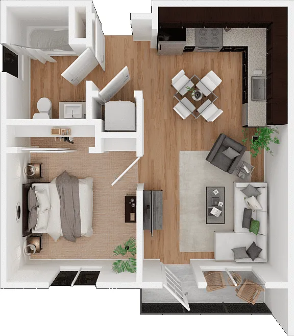 Floor plan B1