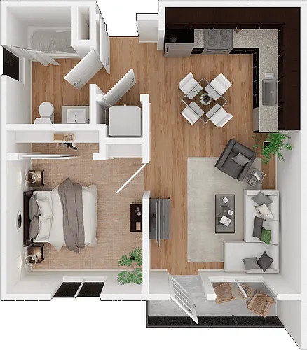 Floor plan B1